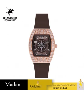 นาฬิกา US Master Polo Club USM-DF18-BR-RBR RX-1 BILLIONAIRE COMPASS BROWN / ROSEGOLD BROWN	