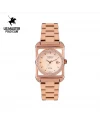 นาฬิกา US Master Polo Club USM-DF09-RG FIRST LADY ROYALE SQUARE DATE ROSEGOLD	