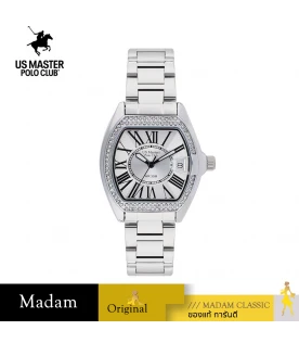 นาฬิกา US Master Polo Club USM-DF14-WE  FIRST LADY ROYALE DIAMAND DATE WHITE	