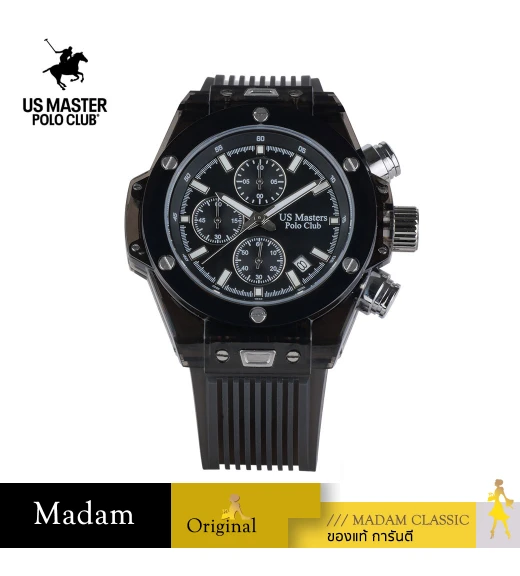 นาฬิกา US Master Polo Club USM-DI01-IPB GRAN TURISMO SUPERLEGGERA R5 PLATING BLACK	