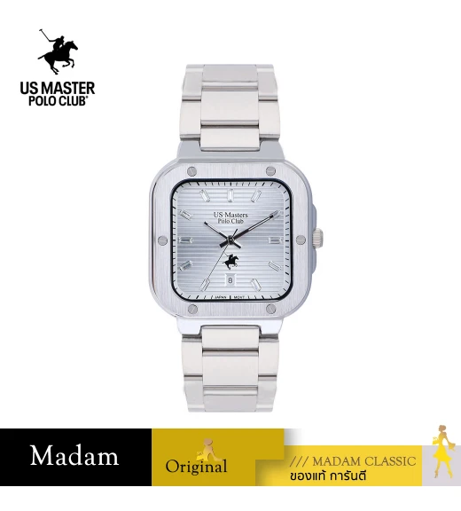 นาฬิกา US Master Polo Club USM-DF06-WE TIMES SQUARE CLASSIC WHITE	