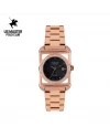 นาฬิกา US Master Polo Club USM-DF09-RG-BK FIRST LADY ROYALE SQUARE DATE ROSEGOLD / BLACK	