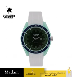 นาฬิกา US Master Polo Club USM-DG05-WE-GN ICONIC 3D 60S WHITE / GREEN	
