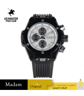 นาฬิกา US Master Polo Club USM-DI01-IPWE GRAN TURISMO SUPERLEGGERA R5 PLATING BLACK / WHITE	