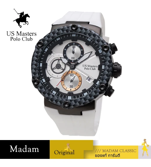 นาฬิกา US Master Polo Club USM-230210-IPWE USM-230210 PLATING WHITE	