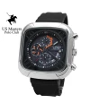 นาฬิกา US Master Polo Club USM-220811S-BK USM-220811S BLACK	
