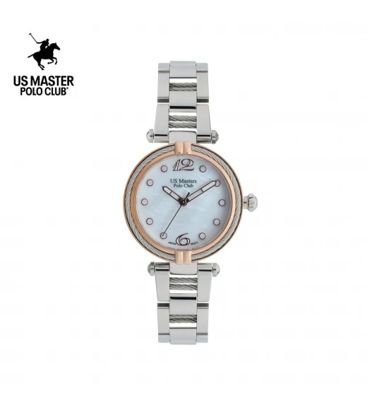 นาฬิกา US Master Polo Club USM-DD33-WE LADY FIRST STRING WHITE	