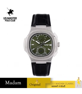 นาฬิกา US Master Polo Club USM-DD03-BK-MGN EMPIRE SPORTY LT DATE BLACK / MUD GREEN	