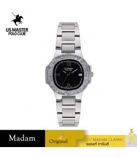 นาฬิกา US Master Polo Club USM-DC07-BK FIRST LADY GRAND DIAMOND BLACK	