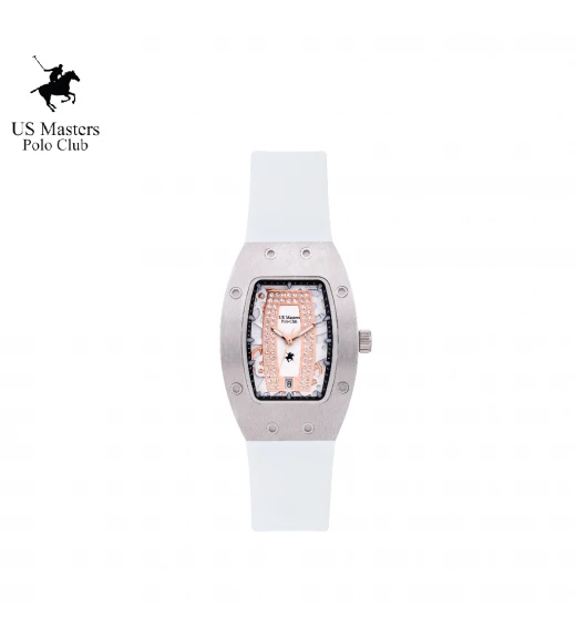 นาฬิกา US Master Polo Club USM-DE09-WE RX-1 MILLIONAIRE WHITE	