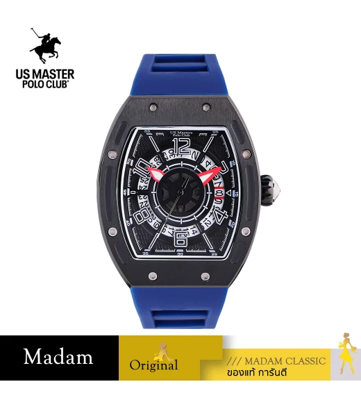นาฬิกา US Master Polo Club USM-DD16-IPBU RX-1 M.1 Blue / Plating Black	