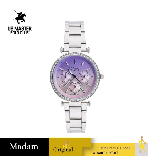 นาฬิกา US Master Polo Club USM-DD21-LIC LADY FIRST SPORTS DIAMOND LILAC	