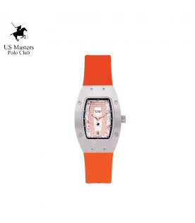 นาฬิกา US Master Polo Club USM-DE09-OR-WE RX-1 MILLIONAIRE ORANGE / WHITE	
