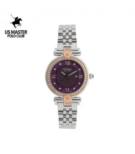 นาฬิกา US Master Polo Club USM-DD34-VLT LADY FIRST ROMAN DIAMOND VIOLET	