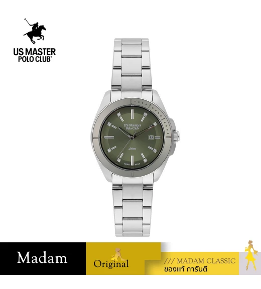 นาฬิกา US Master Polo Club USM-DD24-GN NEW YORK LADY MODERN GREEN	
