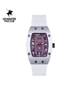 นาฬิกา US Master Polo Club USM-DE09-WE-VLT RX-1 MILLIONAIRE WHITE / VIOLET	