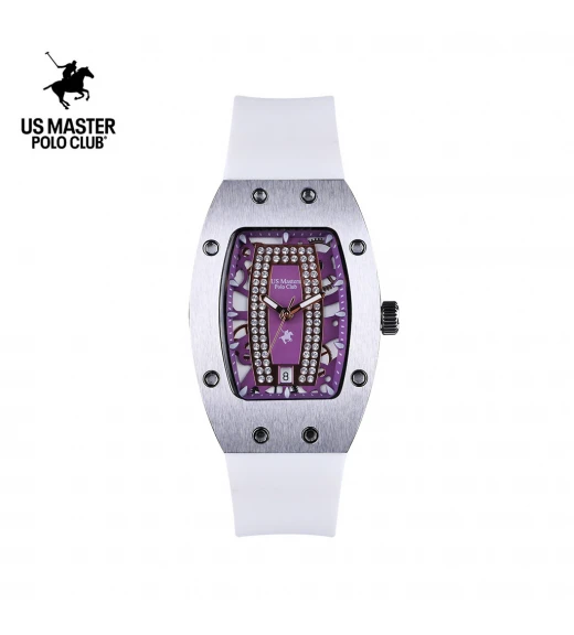 นาฬิกา US Master Polo Club USM-DE09-WE-VLT RX-1 MILLIONAIRE WHITE / VIOLET	