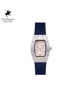 นาฬิกา US Master Polo Club USM-DE09-NV-WE RX-1 MILLIONAIRE NAVY BLUE / WHITE	