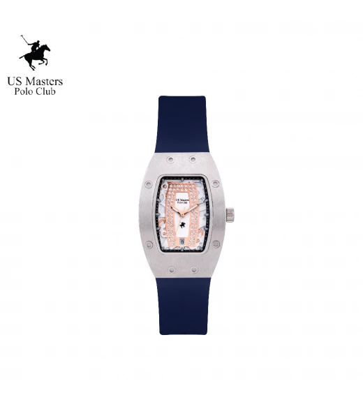 นาฬิกา US Master Polo Club USM-DE09-NV-WE RX-1 MILLIONAIRE NAVY BLUE / WHITE	