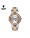 นาฬิกา US Master Polo Club USM-DD55-SRG-WE THE EMPIRE DIAMOND FRAME DATE SILVER ROSEGOLD / WHITE	
