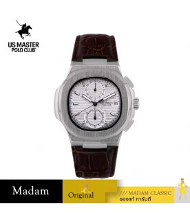 นาฬิกา US Master Polo Club USM-DD03-BR-WE EMPIRE SPORTY LT DATE BROWN / WHITE	