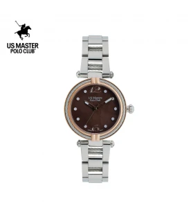 นาฬิกา US Master Polo Club USM-DD33-BR LADY FIRST STRING BROWN	