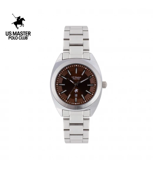 นาฬิกา US Master Polo Club USM-DE05-BR BOSTON CLASSIC 35MM BROWN	