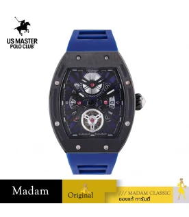 นาฬิกา US Master Polo Club USM-DD07-IPBU RX-1 HYPER-FUSION M.2 Blue / Plating Black	