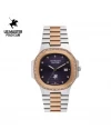 นาฬิกา US Master Polo Club USM-DD55-SRG-VLT THE EMPIRE DIAMOND FRAME DATE SILVER ROSEGOLD / VIOLET	
