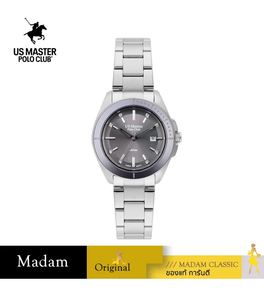 นาฬิกา US Master Polo Club USM-DD24-GY NEW YORK LADY MODERN GREY	