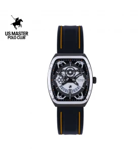 นาฬิกา US Master Polo Club USM-DE02-IPWE RX-1 VORTEX M.3 PLATING PLATING BLACK / WHITE	