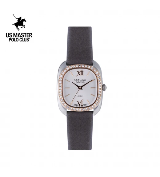 นาฬิกา US Master Polo Club USM-DD29-BR-WE FIRST LADY ROMAN ROYALE BROWN / WHITE	