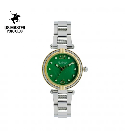 นาฬิกา US Master Polo Club USM-DD33-GN LADY FIRST STRING GREEN	