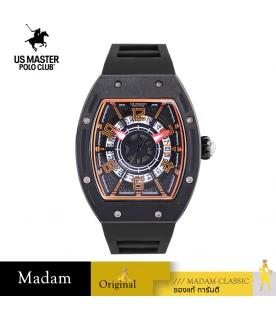 นาฬิกา US Master Polo Club USM-DD16-IPB RX-1 M.1 Plating Black	