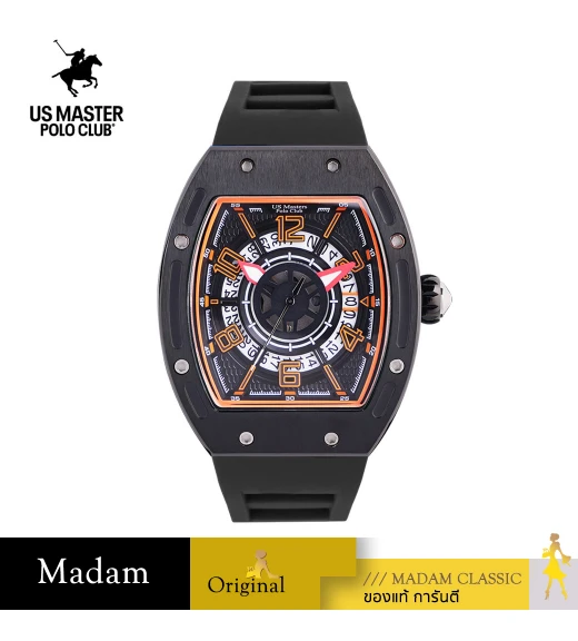 นาฬิกา US Master Polo Club USM-DD16-IPB RX-1 M.1 Plating Black	