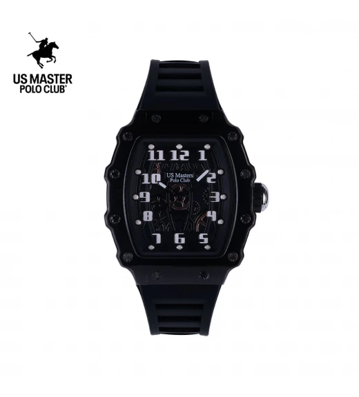 นาฬิกา US Master Polo Club USM-DD47-IPB RX-1 GLASS GOBY PLATING BLACK	