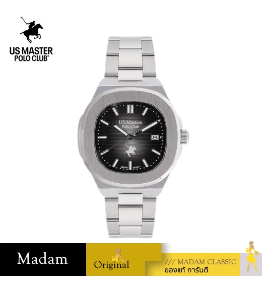 นาฬิกา US Master Polo Club USM-DD17-BBK THE EMPIRE CLASSIC DATE Black / Black	