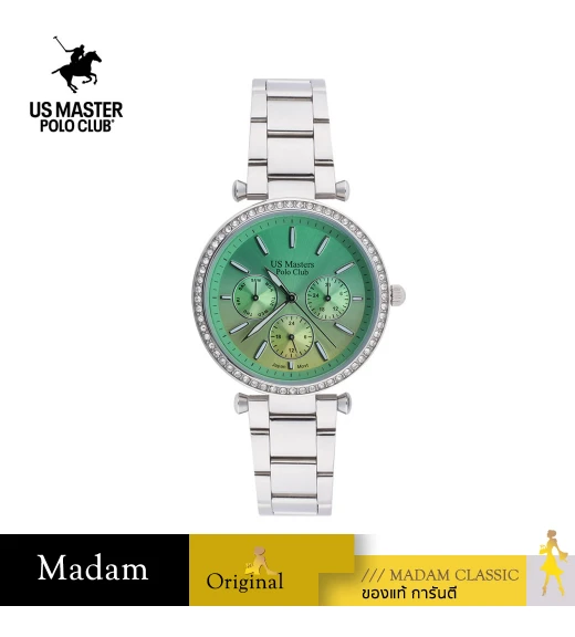 นาฬิกา US Master Polo Club USM-DD21-GN LADY FIRST SPORTS DIAMOND GREEN	