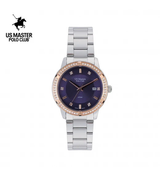 นาฬิกา US Master Polo Club USM-DD25-PVT NEW YORK LADY DIAMOND VIOLET	