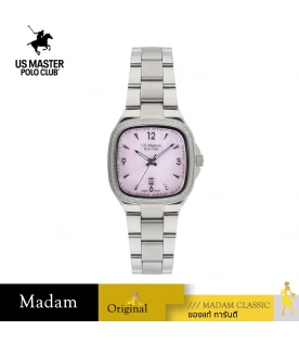 นาฬิกา US Master Polo Club USM-DD20-PK LADY FIRST SQUARE DIAMOND PINK	