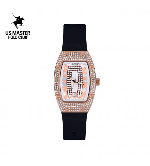 นาฬิกา US Master Polo Club USM-DF07-RD-WE RX-1 BILLIONAIRE M.1 DATE ROSEGOLD / WHITE	