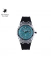 นาฬิกา US Master Polo Club USM-DG03-BK-RCY OCTAGON ROYAL PRISTINE BLACK / RETRO CYAN	