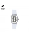 นาฬิกา US Master Polo Club USM-DF07-WE-WE RX-1 BILLIONAIRE M.1 DATE WHITE / WHITE	