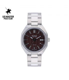 นาฬิกา US Master Polo Club USM-DF20-BR BOSTON CLASSIC LAYER DATE BROWN	