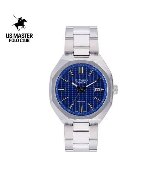 นาฬิกา US Master Polo Club USM-DF20-BU BOSTON CLASSIC LAYER DATE BLUE	