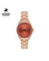 นาฬิกา US Master Polo Club USM-DE23-RG-OR NEW YORK DIAMOND CLASSIC DATE ROSEGOLD / ORANGE	