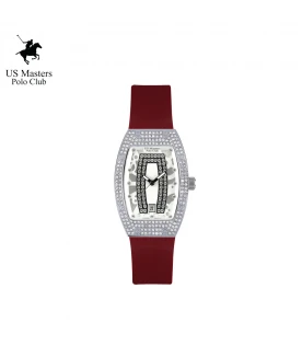 นาฬิกา US Master Polo Club USM-DF07-RD-WWE RX-1 BILLIONAIRE M.1 DATE RED / WHITE WHITE	