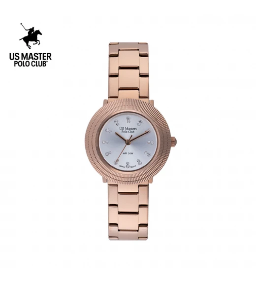 นาฬิกา US Master Polo Club USM-DE18-RG-WE FIRST LADY AURA ROSEGOLD / WHITE	