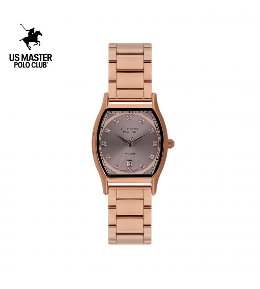 นาฬิกา US Master Polo Club USM-DE24-RG-LBR FIRST LADY REGAL 28 MM ROSEGOLD	