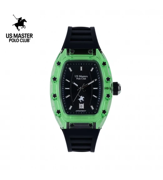 นาฬิกา US Master Polo Club USM-DF03-BK-GN RX-1 MILLIONAIRE SUPER STAR BLACK / GREEN	